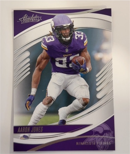 2025 Panini Absolute #40 Aaron Jones — front