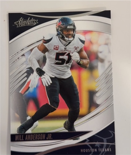 2025 Panini Absolute #24 Will Anderson Jr. — front