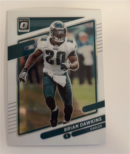 2021 Donruss Optic #12 Brian Dawkins Philadelphia Eagles — front
