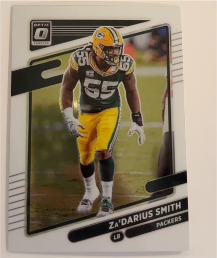 2021 Panini Donruss Optic #92 Za'Darius Smith — front