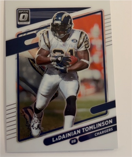2021 Donruss Optic #50 LaDainian Tomlinson — front