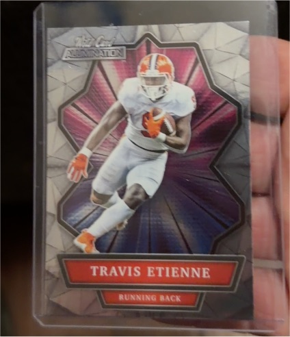 2021 Wild Card Alumination #ABC-10 Travis Etienne — front
