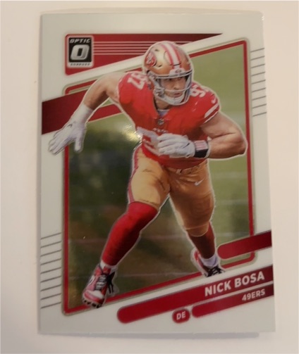 2021 Donruss Optic #193 Nick Bosa — front