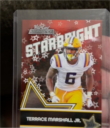 2021 Wild Card Alumination Starbright #SB-26 Terrace Marshall Jr. — front