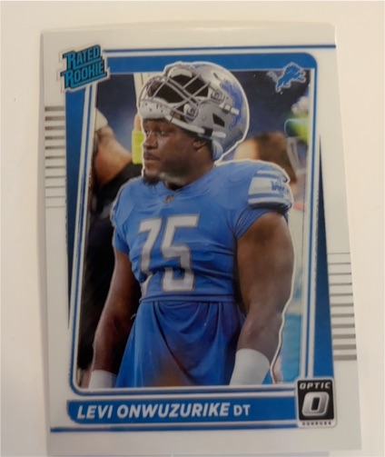 2021 Panini Donruss Optic #270 Levi Onwuzurike — front
