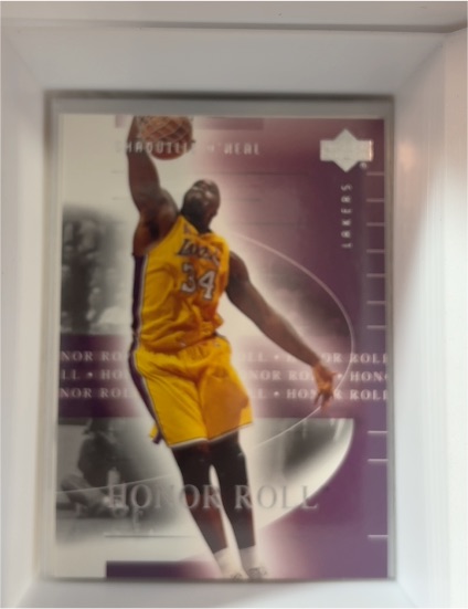 2001-02 Upper Deck Honor Roll #39 Shaquille O'Neal — front