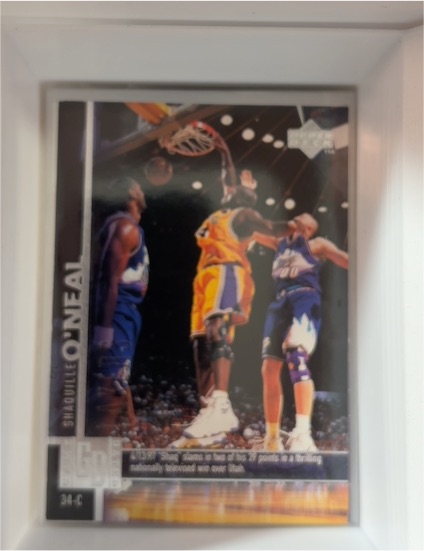 1997-98 Upper Deck #242 Shaquille O'Neal — front