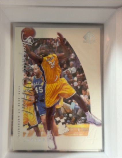 1999-00 Upper Deck SP Authentic #39 Shaquille O'Neal — front