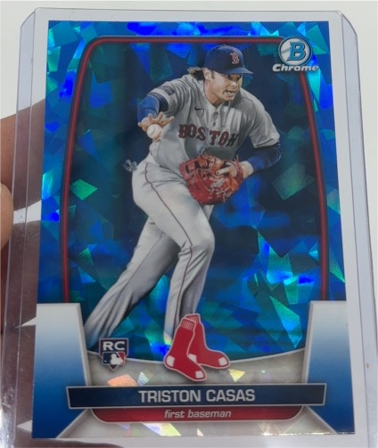 2023 Bowman Chrome Sapphire #32 Triston Casas — front