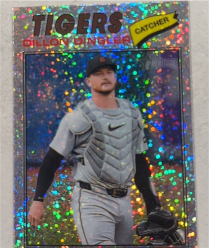 2026 Topps Heritage #73 Dillon Dingler — front