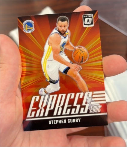 2024-25 Panini Donruss Optic #13 Stephen Curry Express Lane — front
