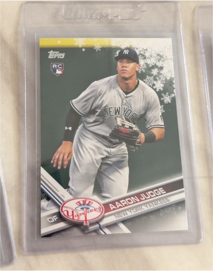 2017 Topps Holiday #HMW99 Aaron Judge — front