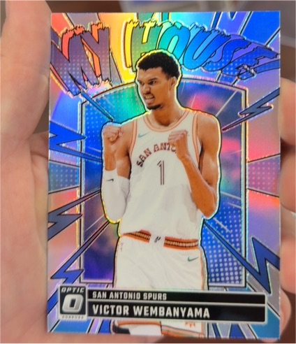 2024-25 Panini Donruss Optic #19 Victor Wembanyama My House — front