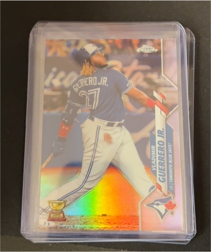 2020 Topps Chrome #133 Vladimir Guerrero Jr. — front