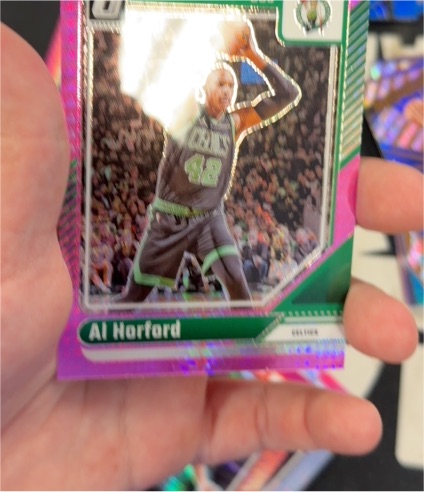 2024-25 Panini Donruss Optic #61 Al Horford Pink Hyper Prizm — front