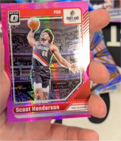 2024-25 Panini Donruss Optic #153 Scoot Henderson — front