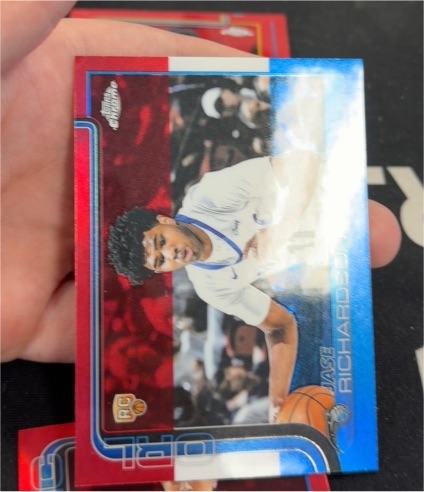 2025-26 Topps Chrome #275 Jase Richardson — front