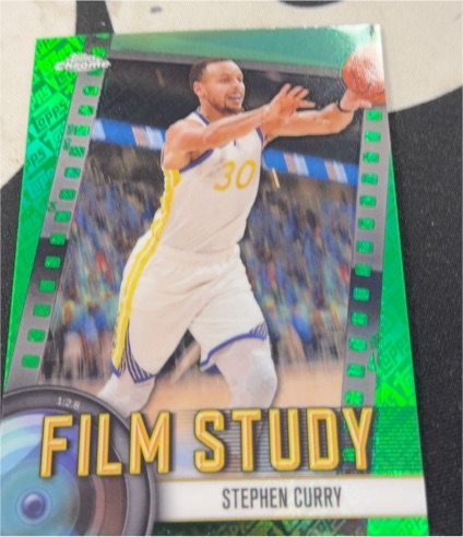 2024-25 Topps Chrome #FS-7 Stephen Curry Film Study — front