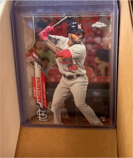 2020 Topps Chrome #49 Randy Arozarena — front