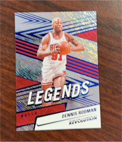 2024-25 Panini Revolution #172 Dennis Rodman Legends — front