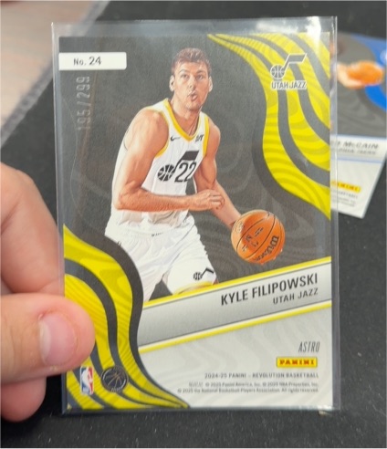 2024-25 Panini Revolution Basketball #24 Kyle Filipowski — front