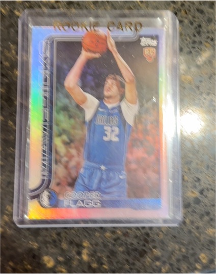 2025-26 Topps #201 Cooper Flagg Rookie Card — front