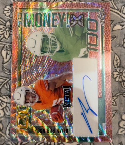 2023 Leaf Metal So Money #SM-BR1 Bijan Robinson — front