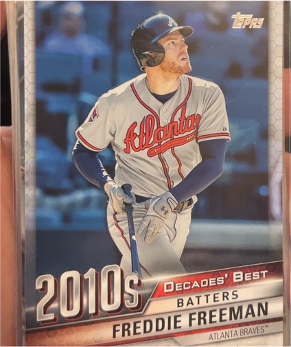 2020 Topps Update #DB-79 Freddie Freeman — front