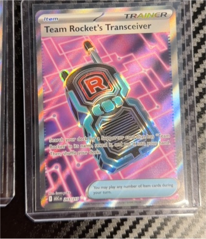 2023 Pokémon Ascended Heroes #263 Team Rocket's Transceiver — front
