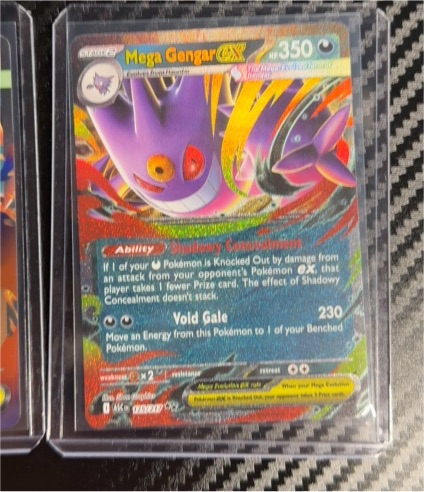 2025 Pokémon TCG ME02: Phantasmal Flames #056 Mega Gengar EX — front