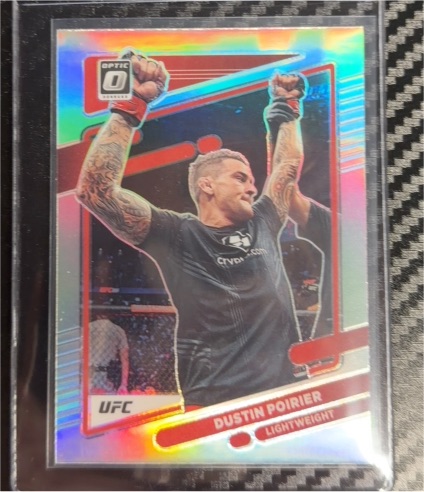 2022 Panini Donruss Optic UFC #2 Dustin Poirier — front