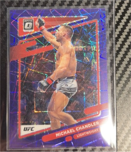2022 Panini Donruss Optic UFC #32 Michael Chandler — front