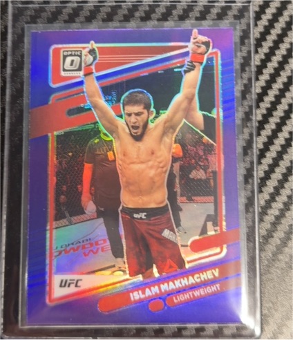 2022 Panini Donruss Optic UFC #12 Islam Makhachev — front