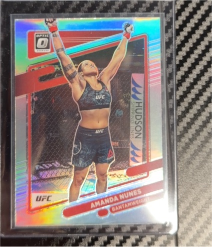 2022 Donruss Optic UFC #15 Amanda Nunes — front