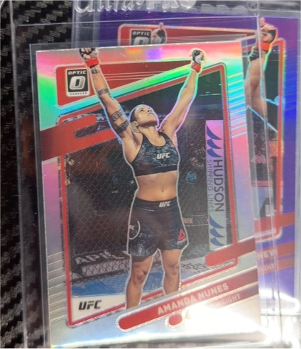 2022 Donruss Optic UFC #15 Amanda Nunes — front