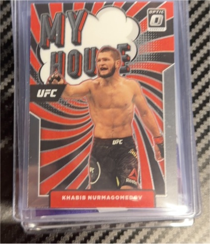 2022 Panini Donruss Optic UFC #15 Khabib Nurmagomedov My House — front