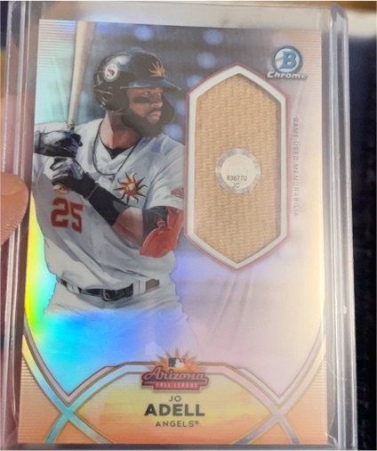 2020 Bowman Chrome 2019 Arizona Fall League #AFL-JA Jo Adell — front