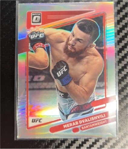 2022 Panini Donruss Optic UFC #85 Merab Dvalishvili — front