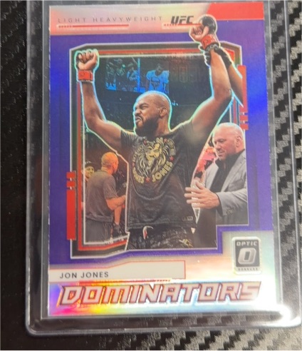 2022 Panini Donruss Optic UFC Dominators #11 Jon Jones — front