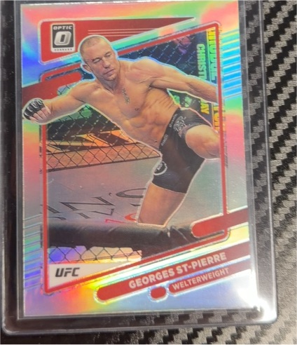2022 Panini Donruss Optic UFC #57 Georges St-Pierre — front