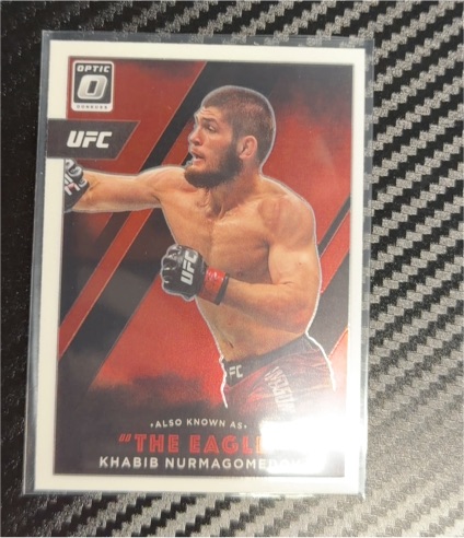2022 Panini Donruss Optic UFC #2 Khabib Nurmagomedov Also Known As The Eagle — front