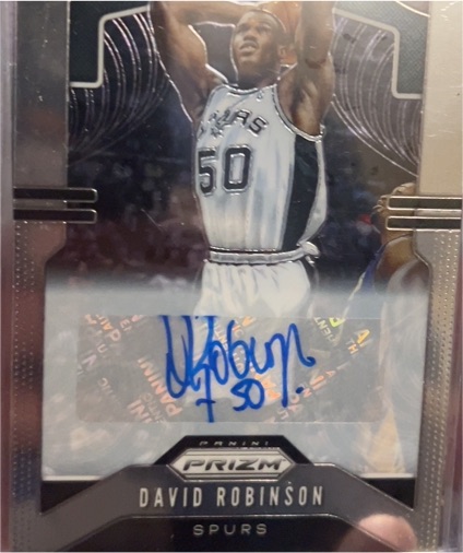 2019-20 Panini Prizm #9 David Robinson — front