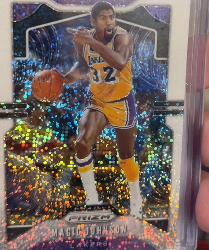 2019-20 Panini Prizm #25 Magic Johnson — front