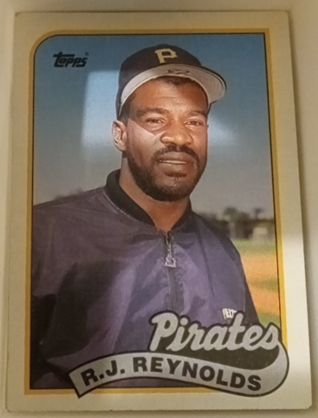 1989 Topps #658 R.J. Reynolds — front