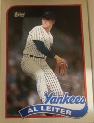 1989 Topps #659 Al Leiter New York Yankees — front