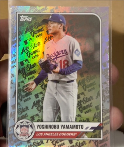 2025 Topps All-Star Game #27 Yoshinobu Yamamoto — front