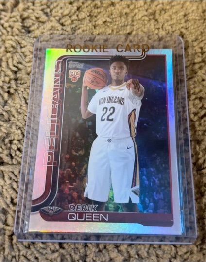 2025-26 Topps #213 Derik Queen — front