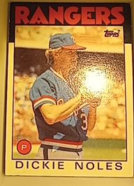 1986 Topps #388 Dickie Noles — front