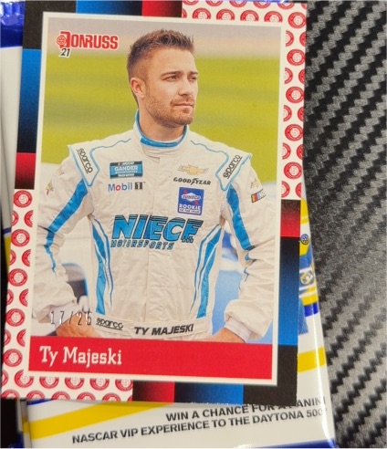 2021 Donruss #112 Ty Majeski — front