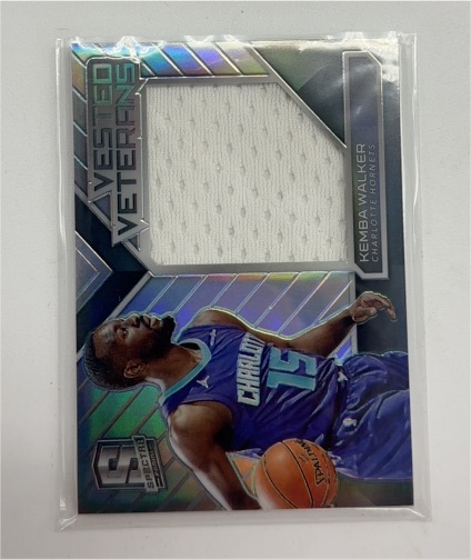 2017-18 Panini Spectra Vested Veterans #VV-17 Kemba Walker — front